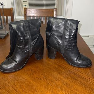 Black Knee High Boots